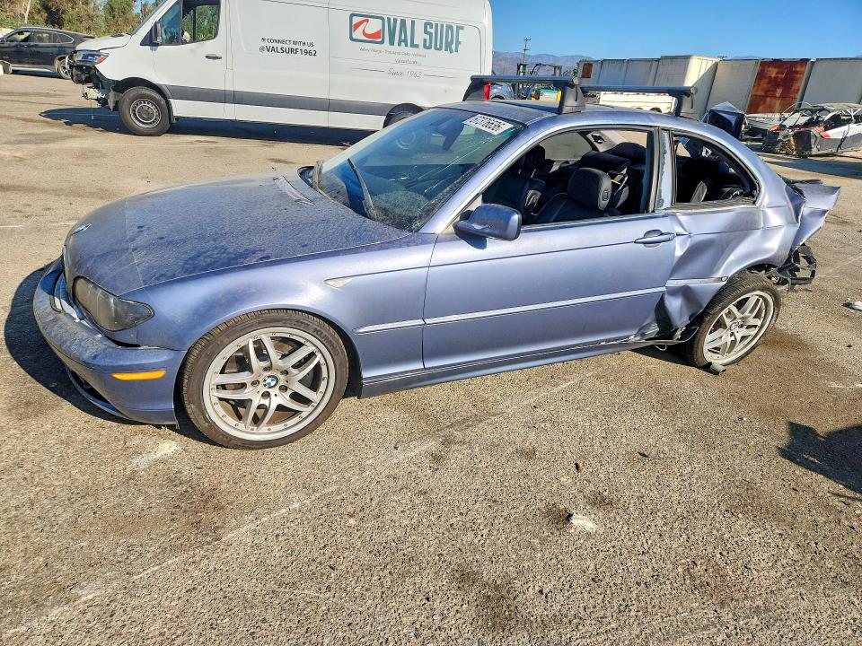 BMW 330 2005 with VIN WBABD53465PD98791 - Photo from auction