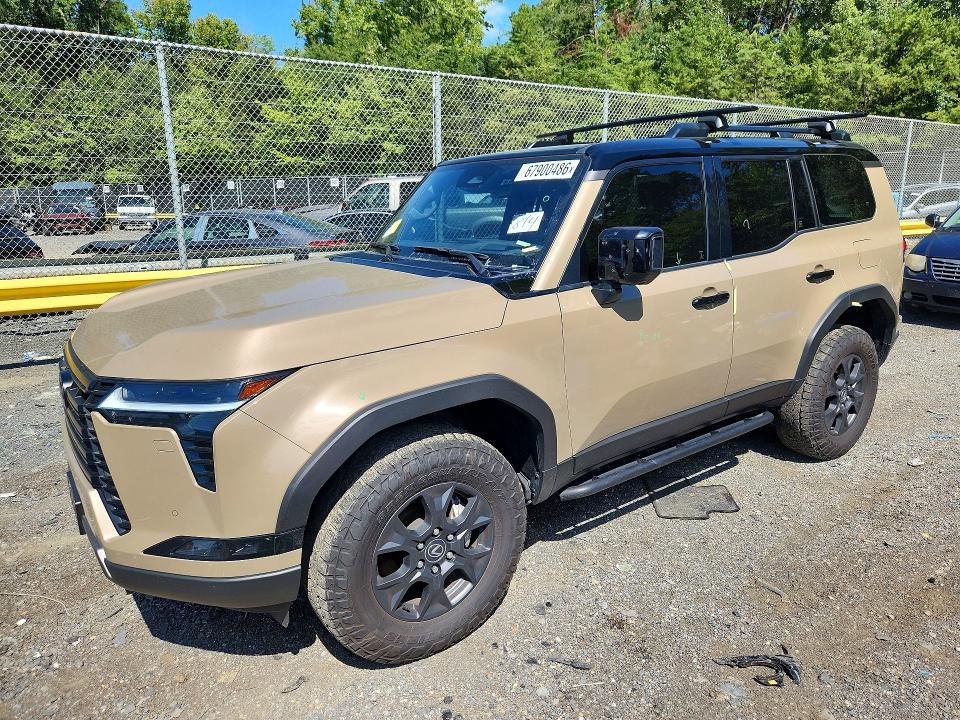 LEXUS GX 550 2024 with VIN JTJTBCDX7R5023787 - Photo from auction