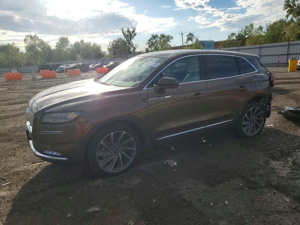 Снимка 1 от търг – 2022 LINCOLN NAUTILUS с VIN 2LMPJ8KP6NBL25634