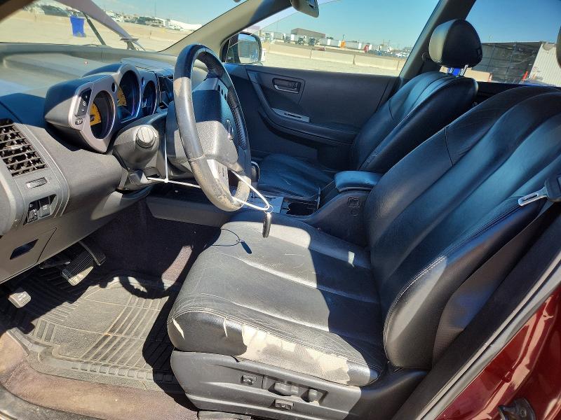 Photo 7 from auction – 2005 NISSAN MURANO with VIN JN8AZ08T05W307542