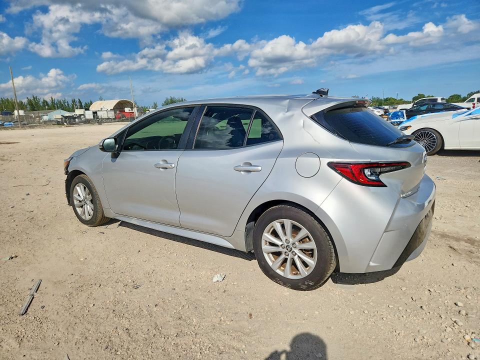 Photo 2 from auction – 2023 TOYOTA COROLLA HATCHBACK with VIN JTND4MBE8P3191919