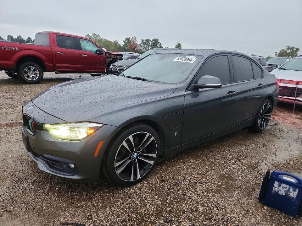 BMW 330E 2018 with VIN WBA8E1C55JA159610 - Photo from auction