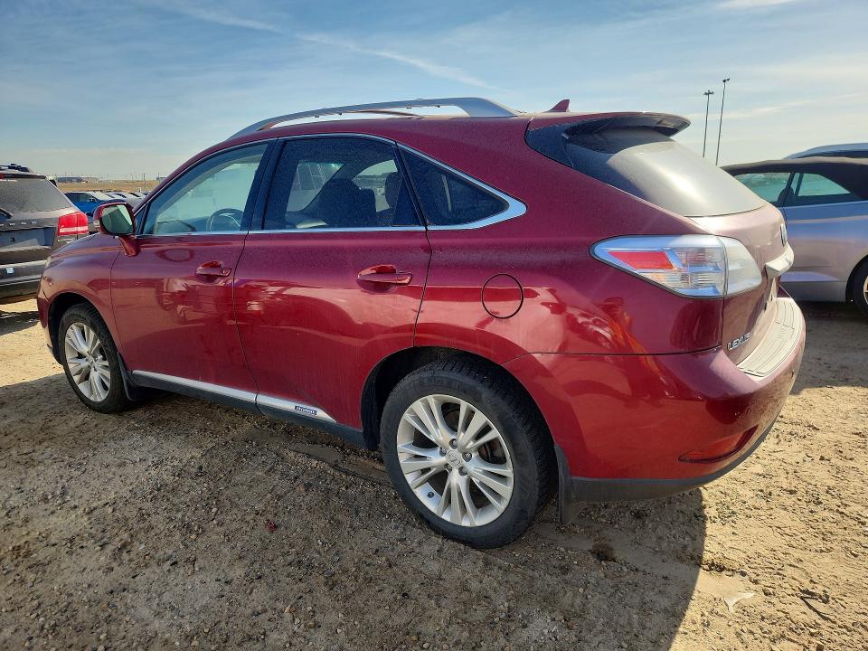 Photo 2 from auction – 2010 LEXUS RX with VIN JTJBC1BA7A2014590