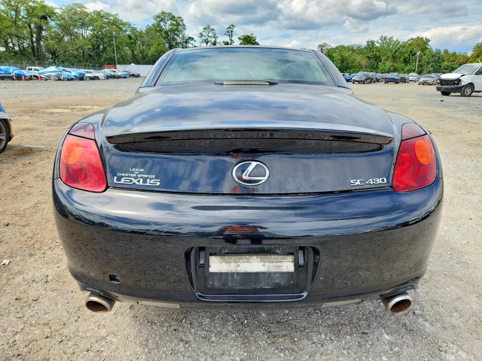 Photo 6 from auction – 2004 LEXUS SC with VIN JTHFN48YX40051703