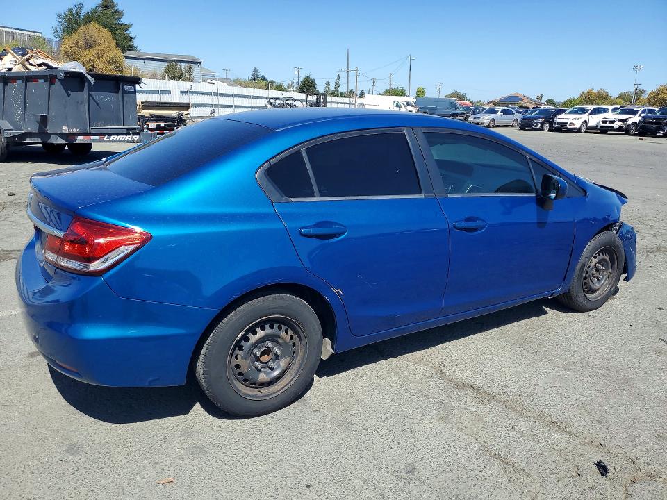 Photo 3 from auction – 2015 HONDA CIVIC with VIN 19XFB2F56FE203171