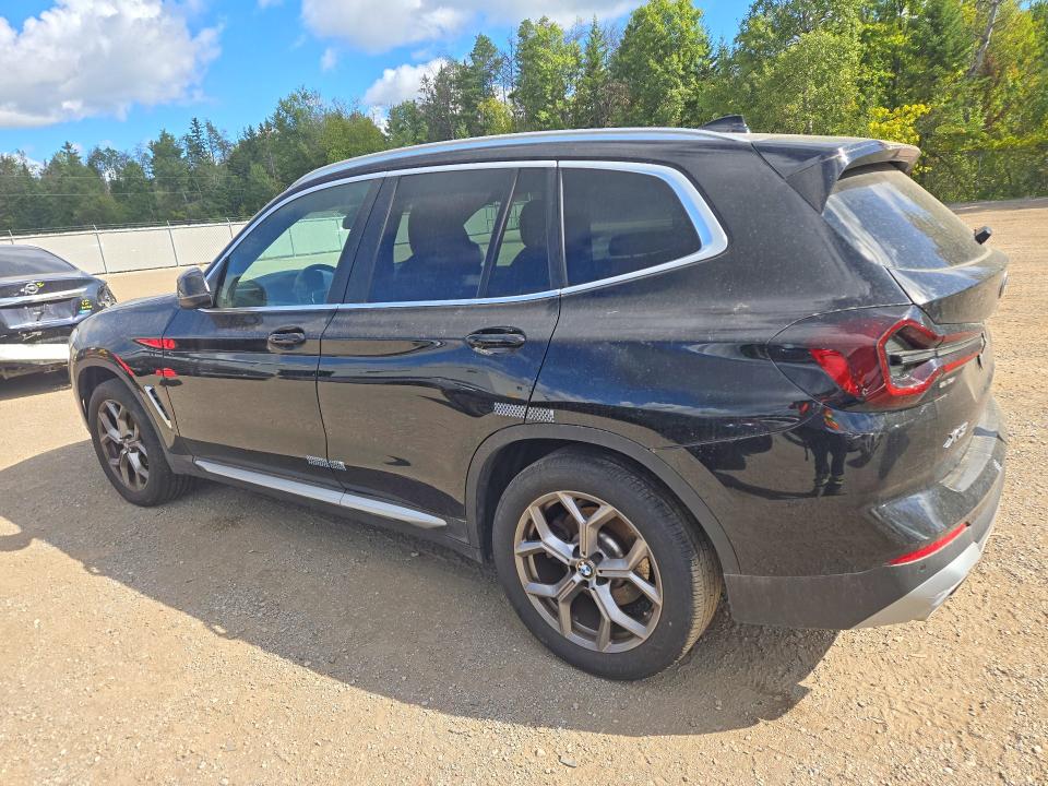 Photo 2 from auction – 2023 BMW X3 with VIN 5UX53DP08P9R62366
