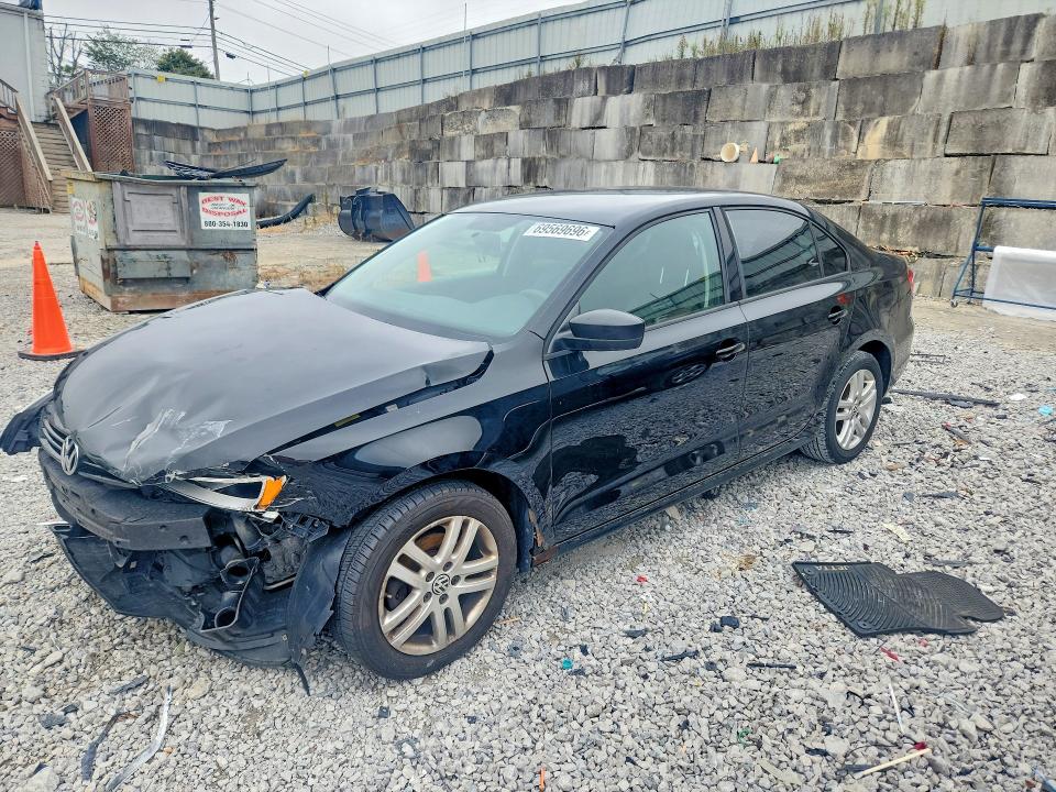VOLKSWAGEN JETTA 2011 with VIN 3VW2K7AJXBM338828 - Photo from auction