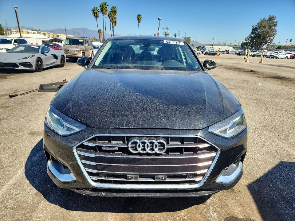 Photo 5 from auction – 2022 AUDI A4 with VIN WAUABAF43NN008311