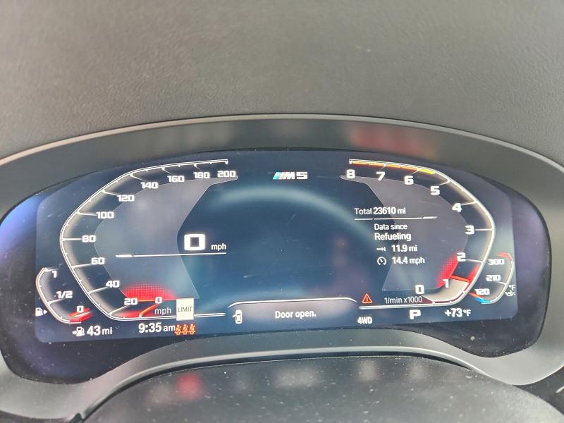 Фото 9 с аукциона – 2023 BMW M5 с VIN WBS83CH04PCL74841