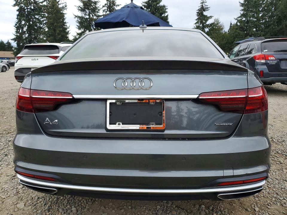 Photo 6 from auction – 2020 AUDI A4 with VIN WAUENAF44LA050595