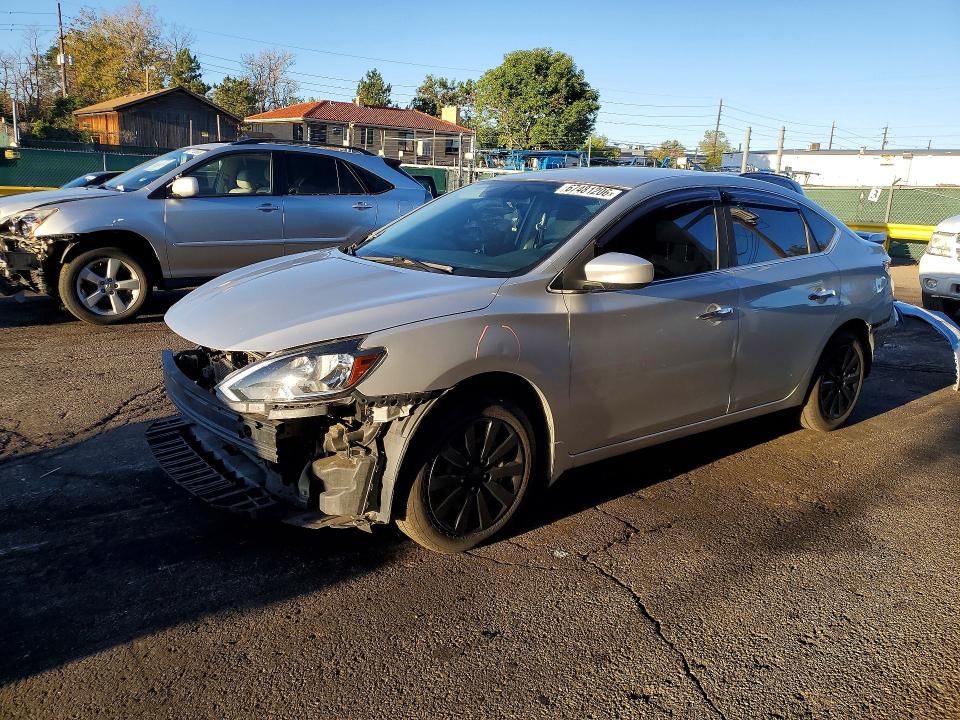 NISSAN SENTRA 2017 with VIN 3N1AB7AP9HY248061 - Photo from auction