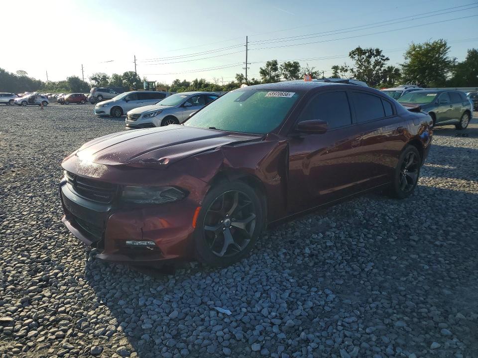 DODGE CHARGER 2018 with VIN 2C3CDXCTXJH114881 - Photo from auction
