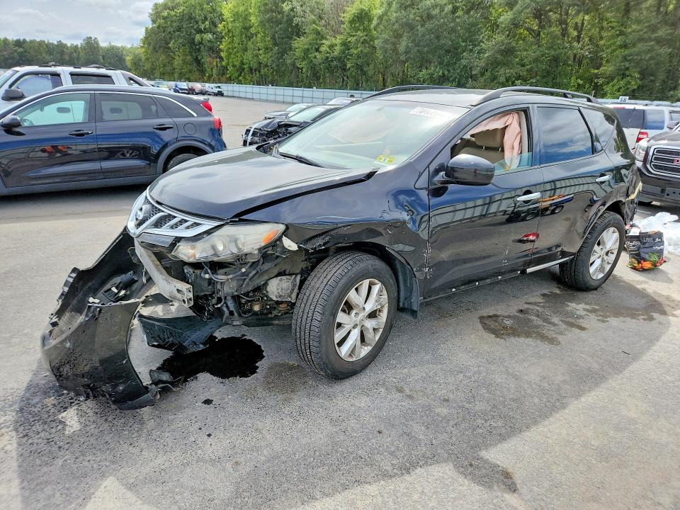 NISSAN MURANO 2014 with VIN JN8AZ1MW7EW506352 - Photo from auction
