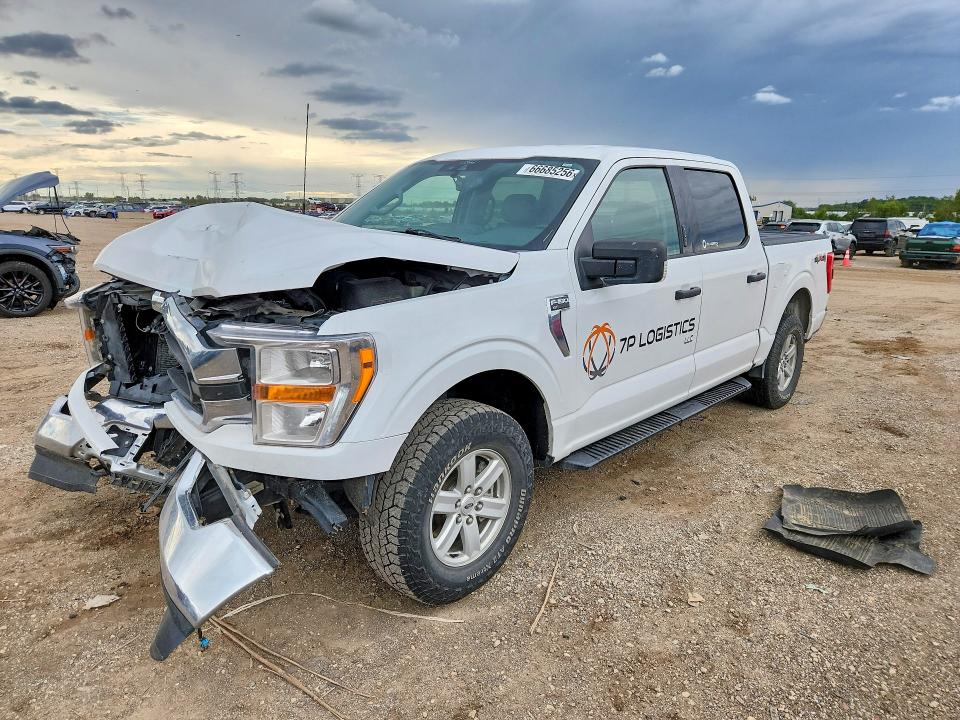 Photo 1 from auction – 2021 FORD F150 with VIN 1FTFW1E83MFC37324