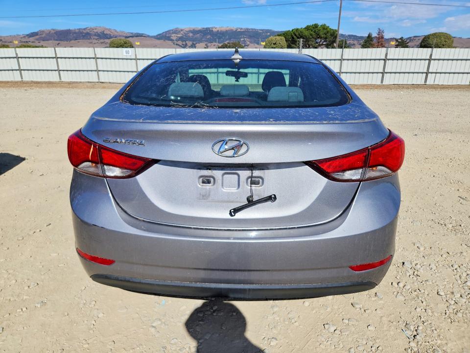 Photo 6 from auction – 2014 HYUNDAI ELANTRA with VIN KMHDH4AE4EU086758