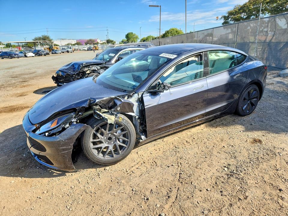 Photo 1 from auction – 2026 TESLA MODEL 3 with VIN 5YJ3E1EA5TF135518