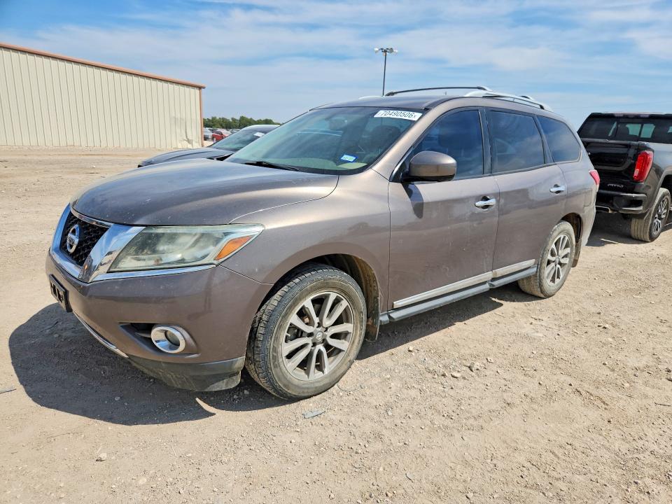 NISSAN PATHFINDER 2013 with VIN 5N1AR2MN6DC670700 - Photo from auction