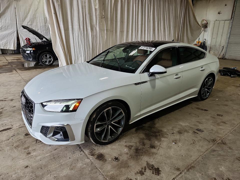 AUDI A5 2024 with VIN WAUFACF52RA003479 - Photo from auction