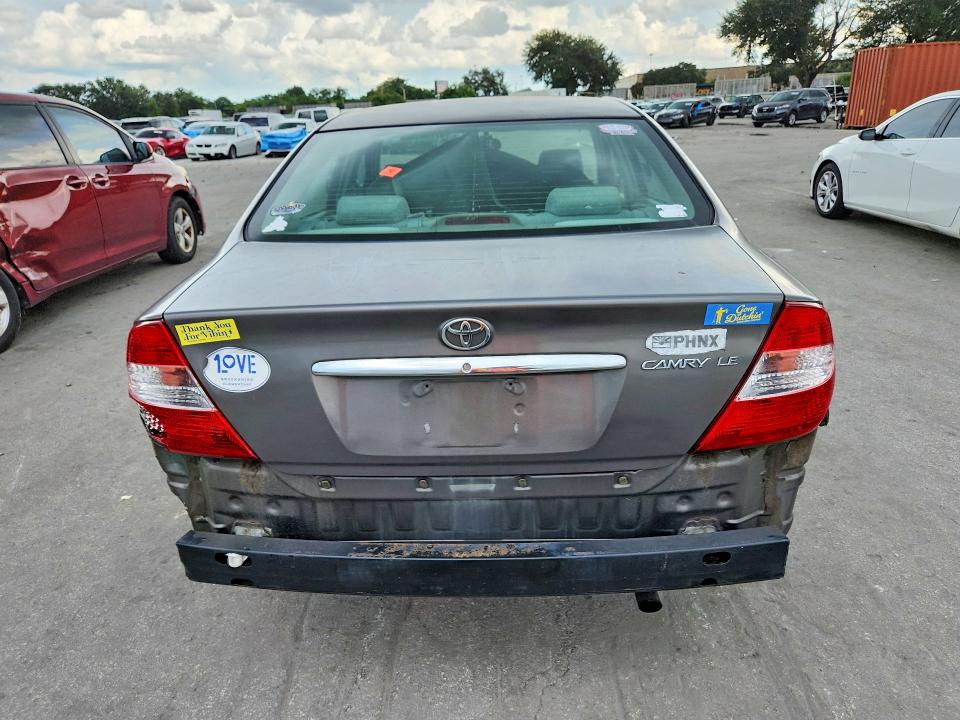 Photo 6 from auction – 2004 TOYOTA CAMRY with VIN 4T1BE32K54U839758