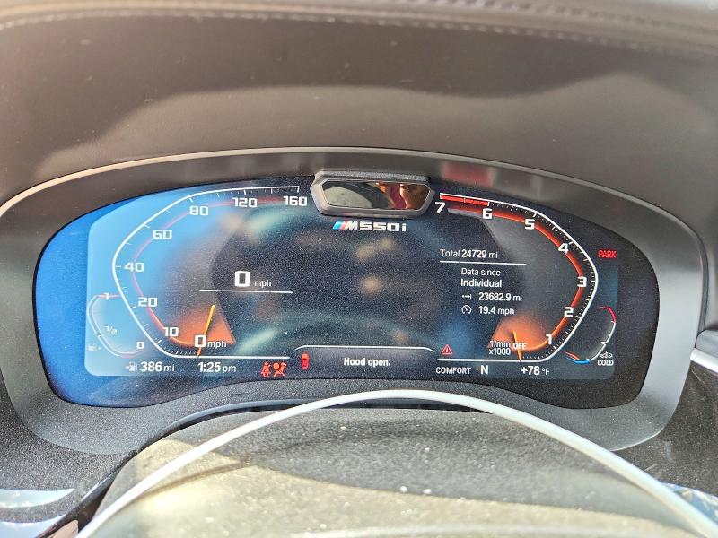 Photo 9 from auction – 2022 BMW M550XI with VIN WBA13BK0XNCH85198