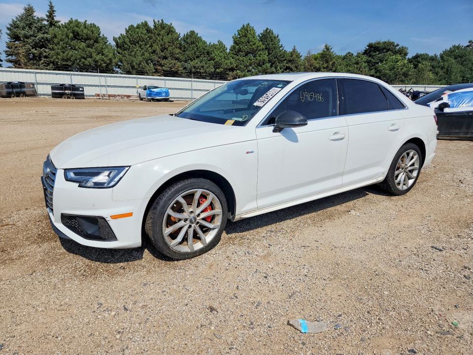 AUDI A4 2019 with VIN WAUENAF40KN005144 - Photo from auction