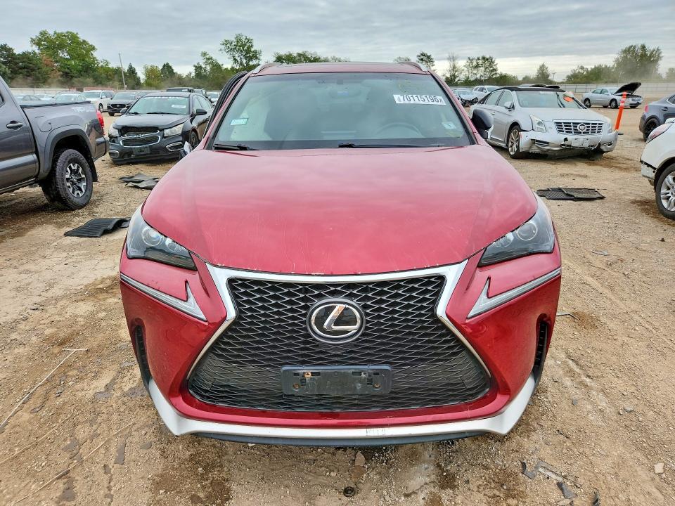 Photo 5 from auction – 2017 LEXUS NX 200T with VIN JTJBARBZ8H2147993