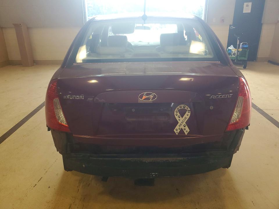 Photo 6 from auction – 2009 HYUNDAI ACCENT with VIN KMHCN46C19U320307