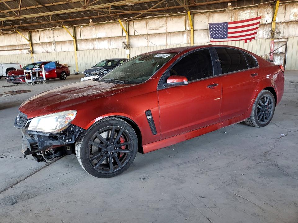 CHEVROLET SS 2015 with VIN 6G3F15RW0FL110908 - Photo from auction
