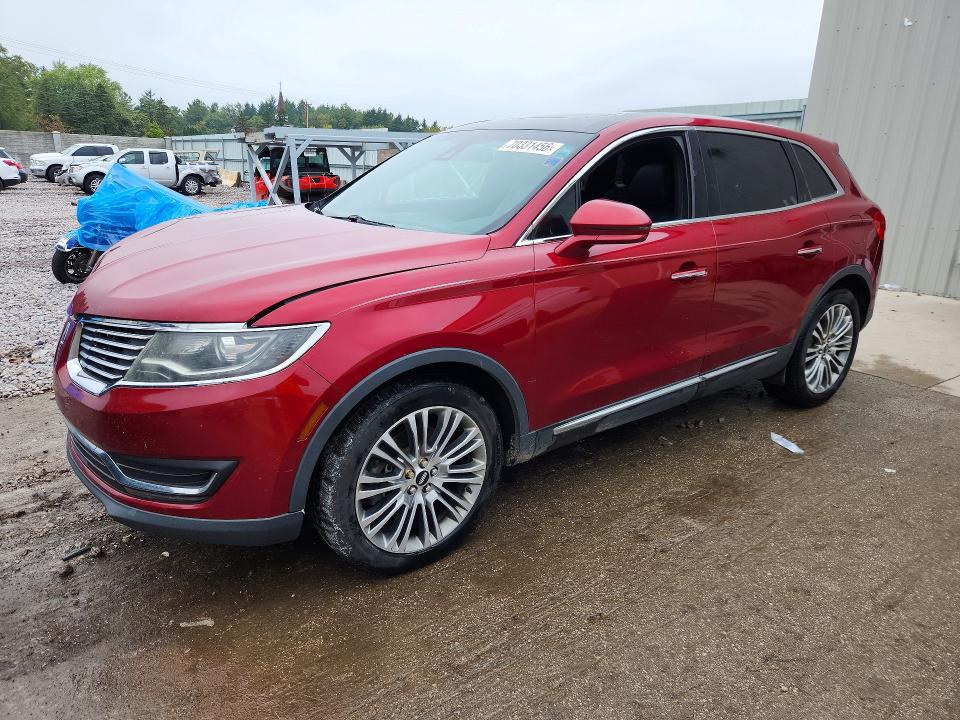 LINCOLN MKX 2017 with VIN 2LMPJ8LR6HBL26089 - Photo from auction
