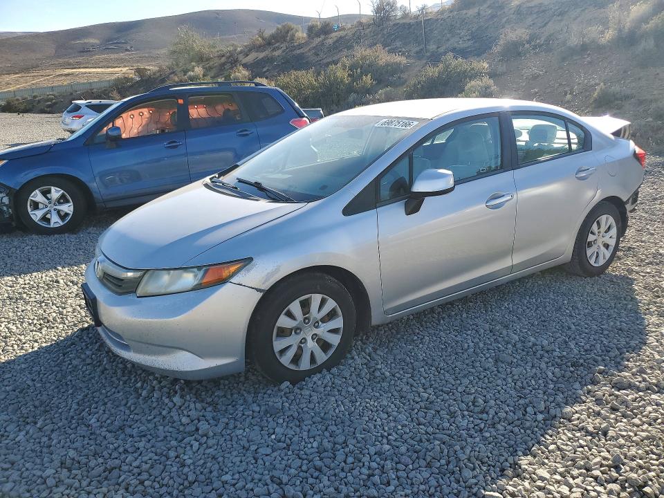 Photo 1 from auction – 2012 HONDA CIVIC with VIN 19XFB2F57CE388925