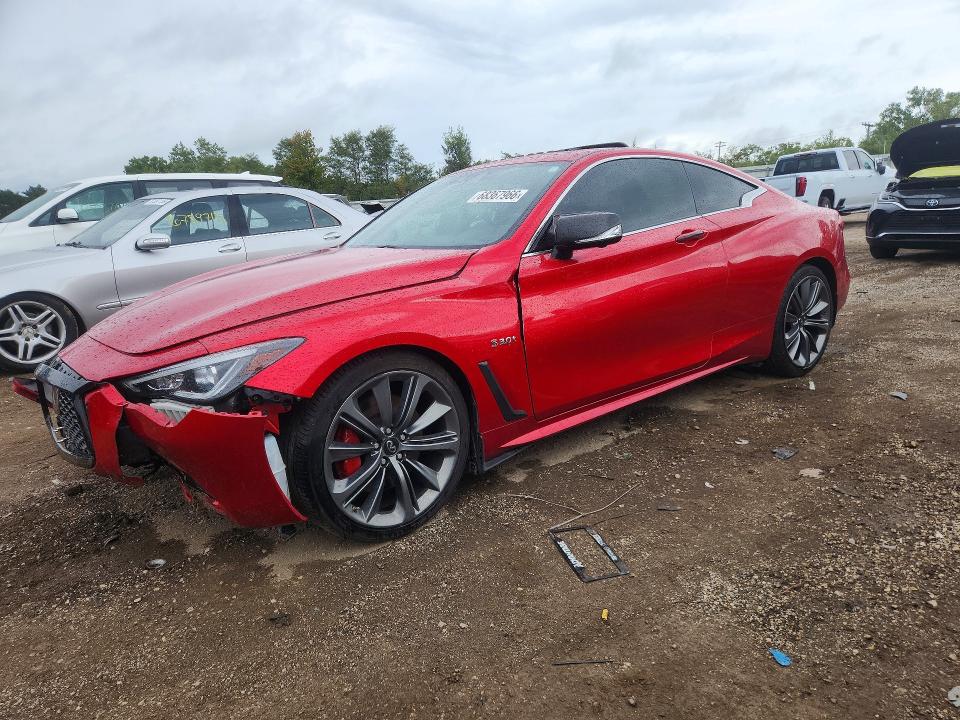 INFINITI Q60 2020 с VIN JN1FV7EL7LM460375 - Снимка от търг