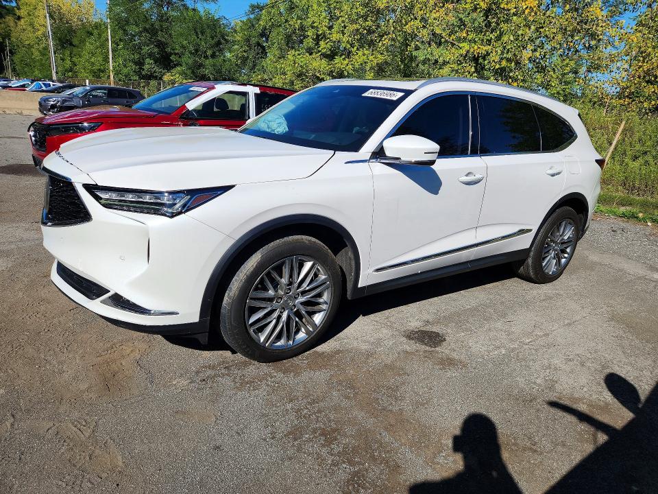 ACURA MDX 2024 with VIN 5J8YE1H87RL033126 - Photo from auction