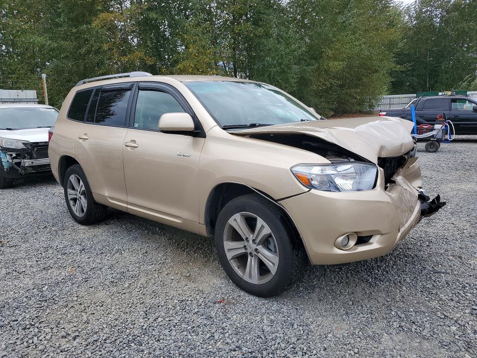 Photo 4 from auction – 2008 TOYOTA HIGHLANDER with VIN JTEES43A482018556
