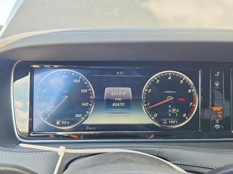 Снимка 9 от търг – 2016 MERCEDES-BENZ S с VIN WDDUG8CB3GA214080