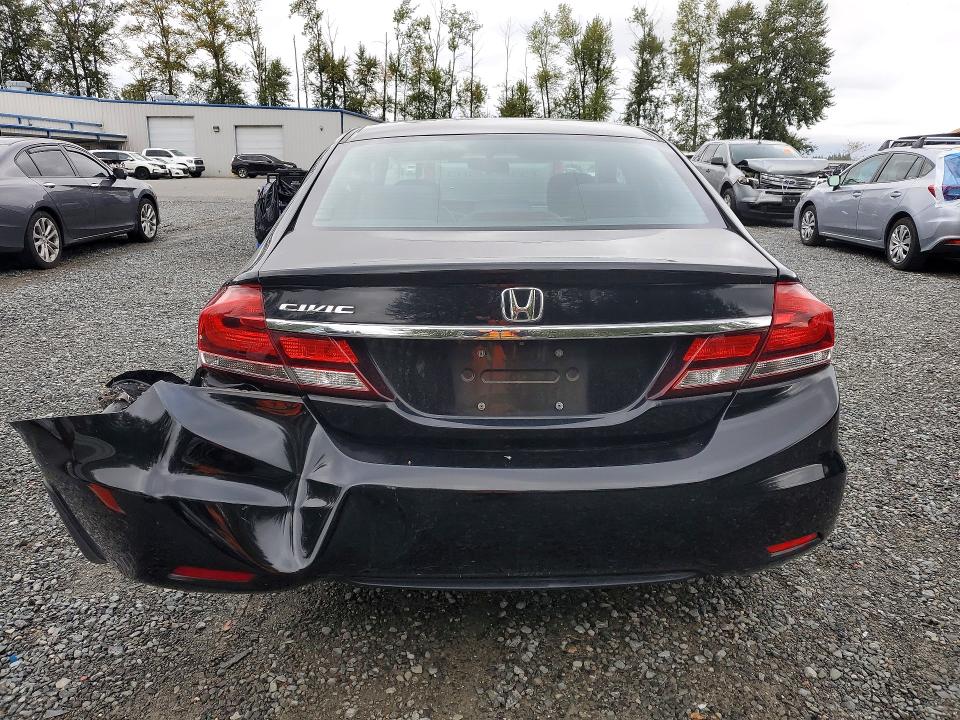Photo 6 from auction – 2014 HONDA CIVIC with VIN 19XFB2F56EE225945