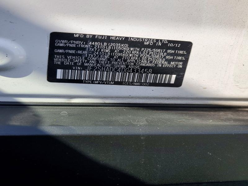 Photo 14 from auction – 2013 SUBARU FORESTER with VIN JF2SHADC4DG433458