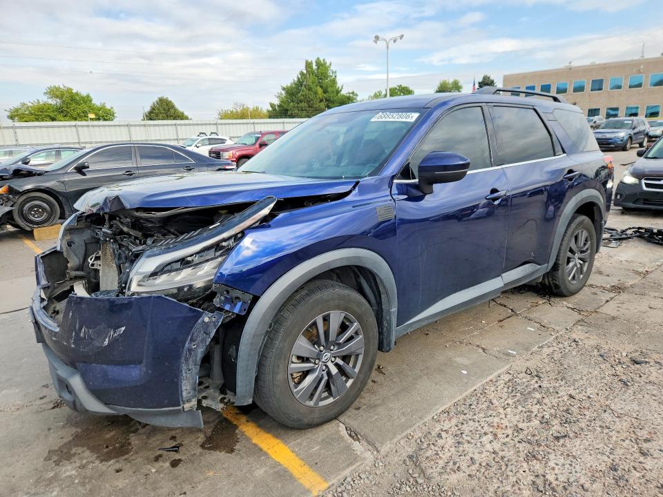 NISSAN PATHFINDER 2022 с VIN 5N1DR3BC7NC220379 - Снимка от търг