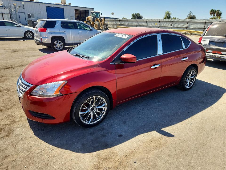 NISSAN SENTRA 2015 с VIN 3N1AB7AP9FY354247 - Снимка от търг