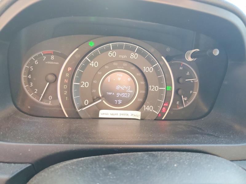 Photo 9 from auction – 2014 HONDA CR-V with VIN 2HKRM3H71EH500239