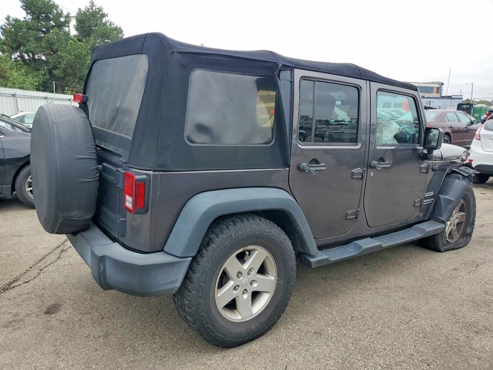 Снимка 3 от търг – 2016 JEEP WRANGLER UNLIMITED с VIN 1C4BJWDG4GL249345