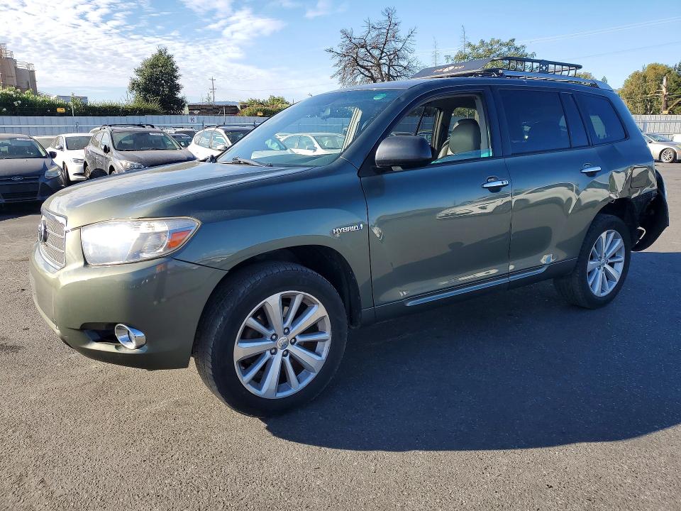 TOYOTA HIGHLANDER 2009 with VIN JTEEW41AX92037332 - Photo from auction