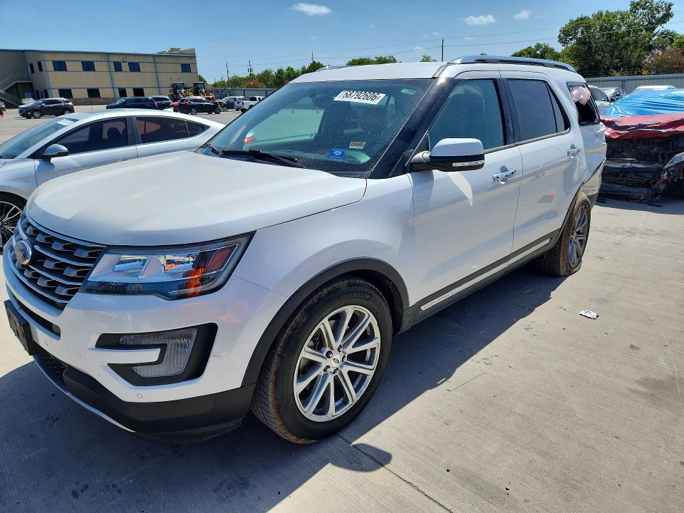 FORD EXPLORER 2017 with VIN 1FM5K7FH7HGC46662 - Photo from auction