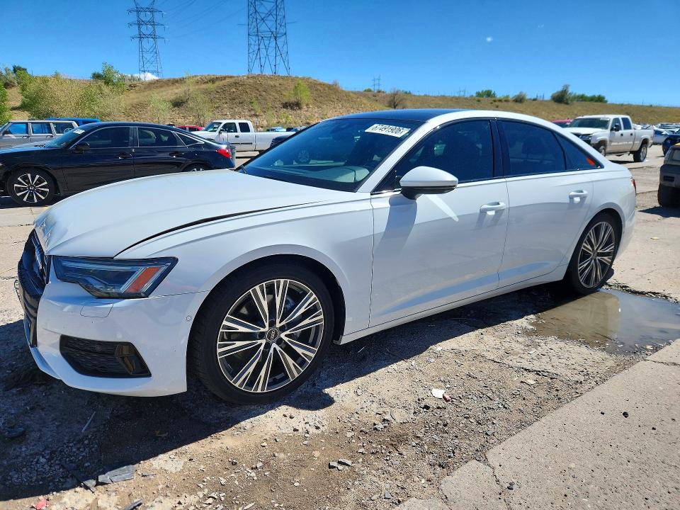 AUDI A6 2021 with VIN WAUE8AF26MN032664 - Photo from auction