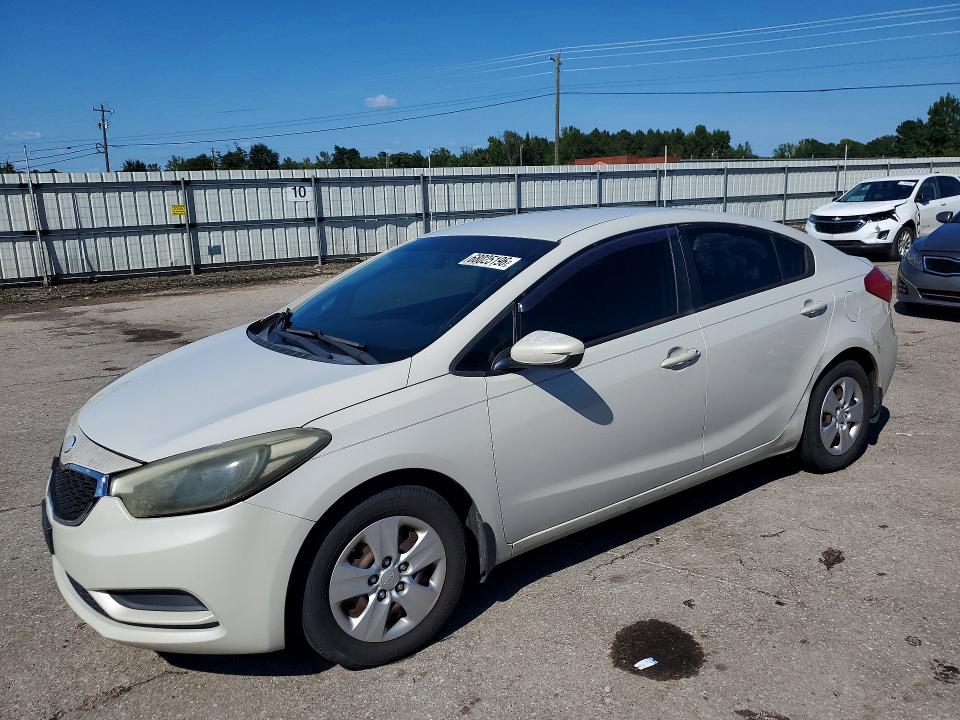 KIA FORTE 2014 with VIN KNAFK4A67E5145929 - Photo from auction