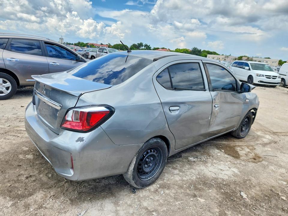 Photo 3 from auction – 2021 MITSUBISHI MIRAGE with VIN ML32FUFJ5MHF00991