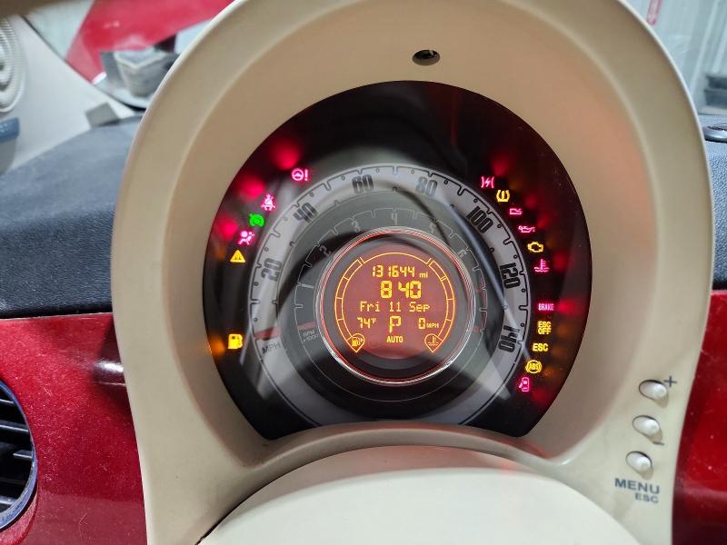 Photo 9 from auction – 2012 FIAT 500 with VIN 3C3CFFCR3CT117897
