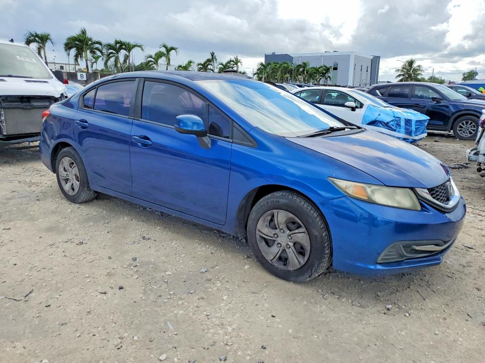 Photo 4 from auction – 2013 HONDA CIVIC with VIN 19XFB2F58DE071009