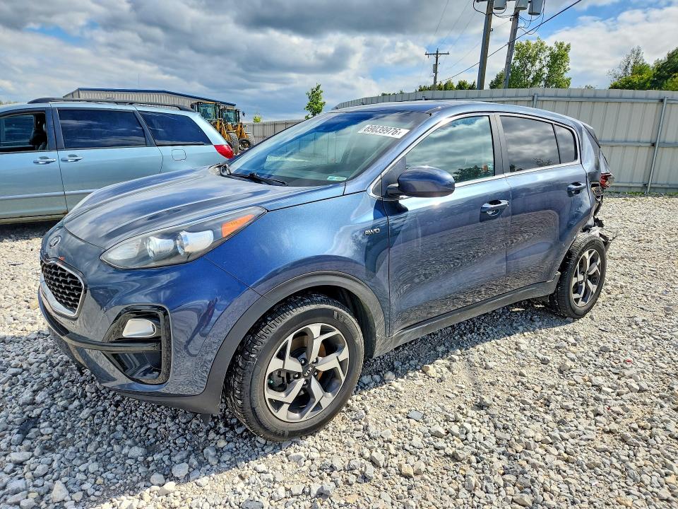 KIA SPORTAGE 2020 with VIN KNDPMCAC8L7707548 - Photo from auction