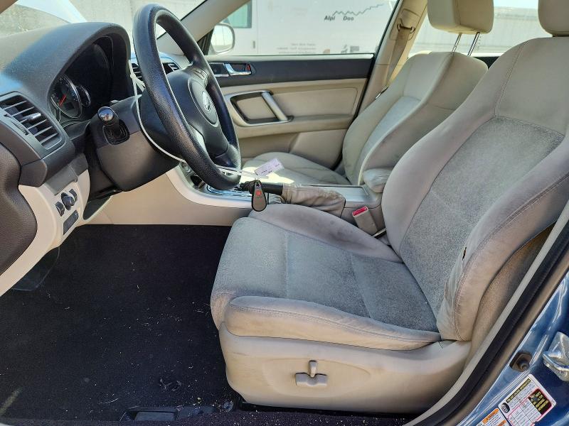 Photo 7 from auction – 2009 SUBARU LEGACY with VIN 4S3BL616X97220708