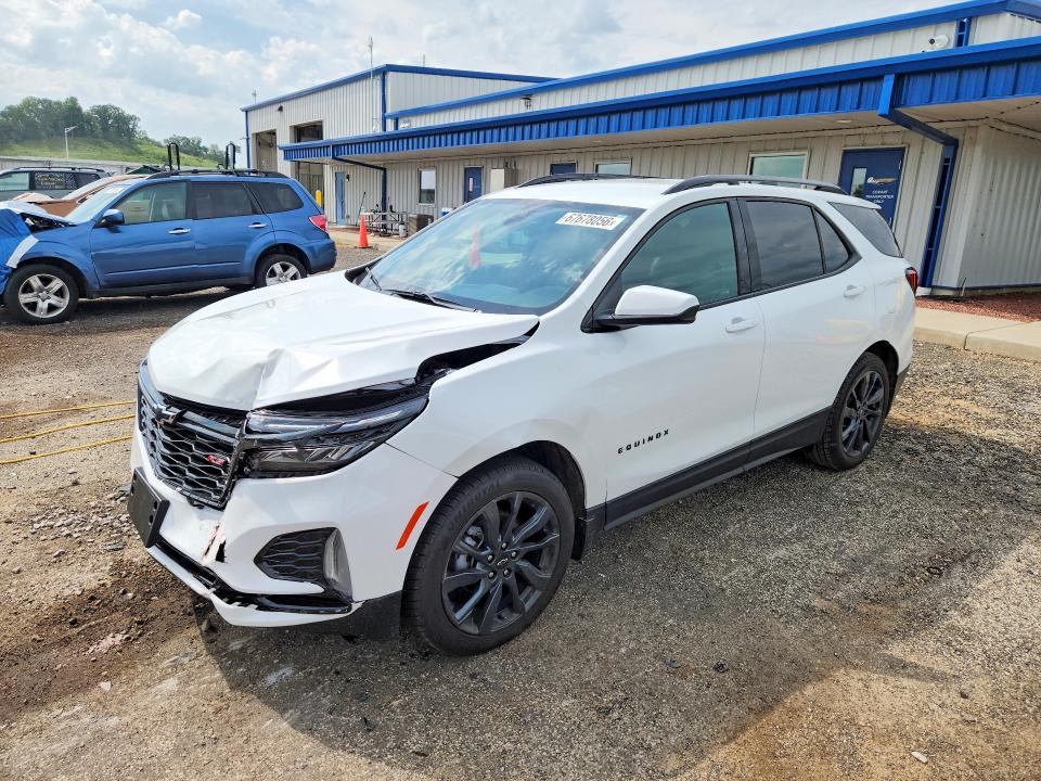 CHEVROLET EQUINOX 2024 with VIN 3GNAXMEG9RS111978 - Photo from auction